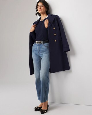Wide Leg Cropped Jean