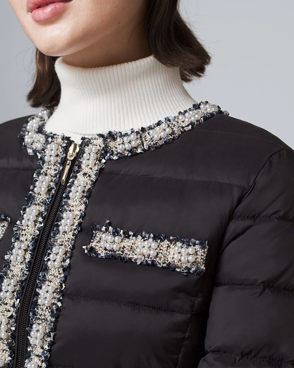 Embellished Puffer Jacket
