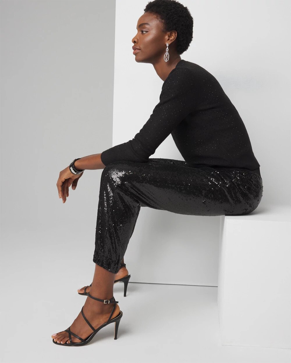 Sequin Jogger - image 4