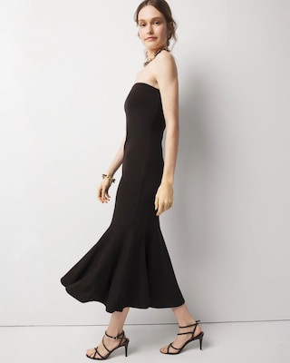 Strapless Midi Dress click to view larger image.