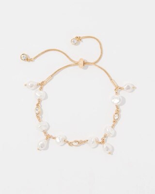 Glass Pearl Bracelet click to view larger image.