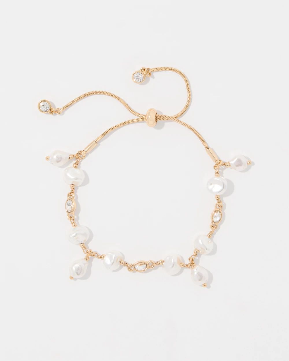 Glass Pearl Bracelet