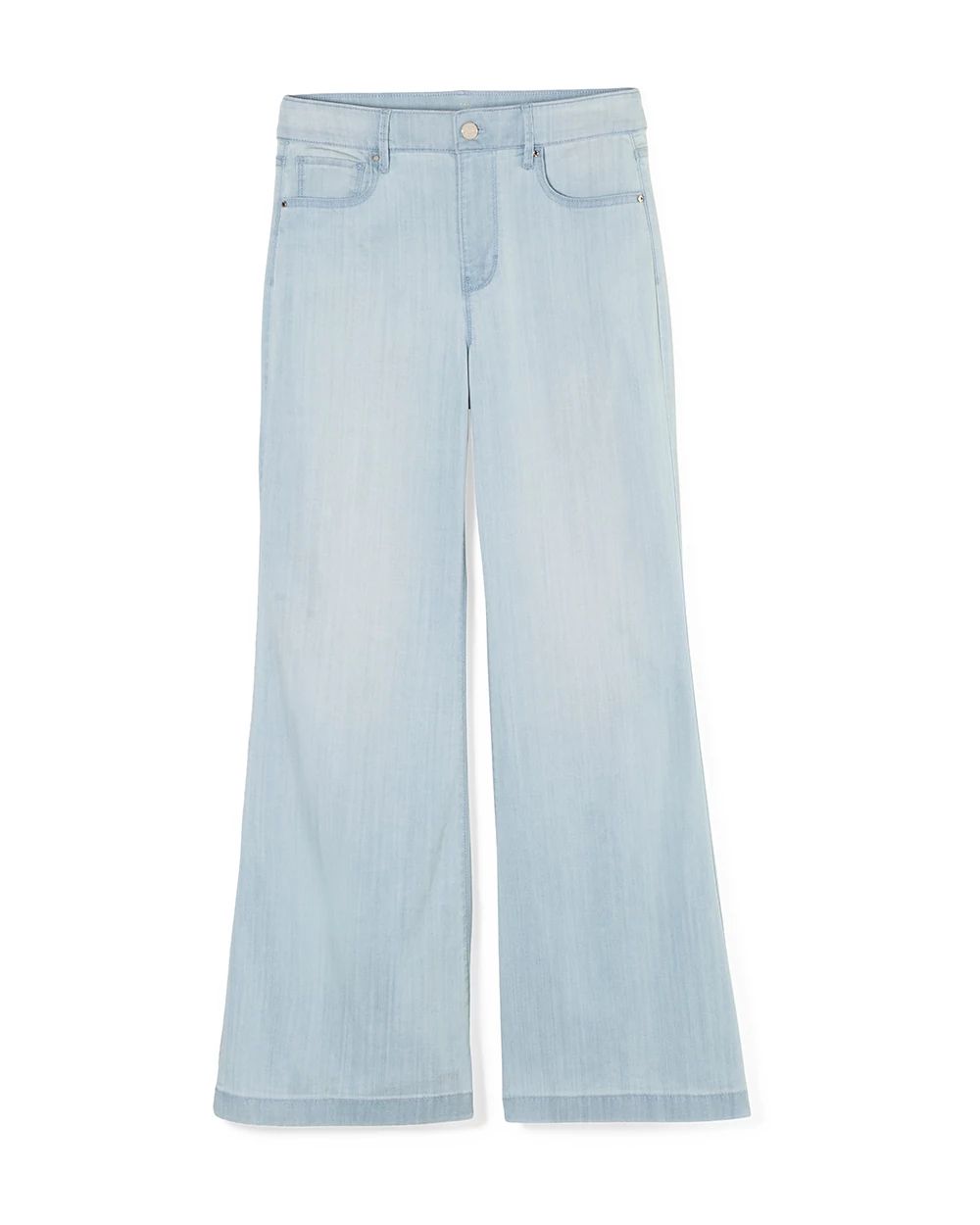 High-Rise Tencel Wide Leg Jeans