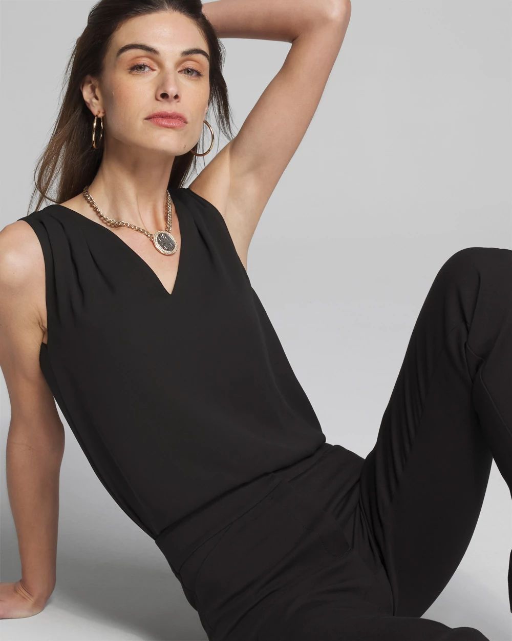 Outlet WHBM V-Neck Shell