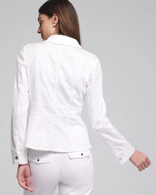 Outlet WHBM Stretch Sateen Jacket