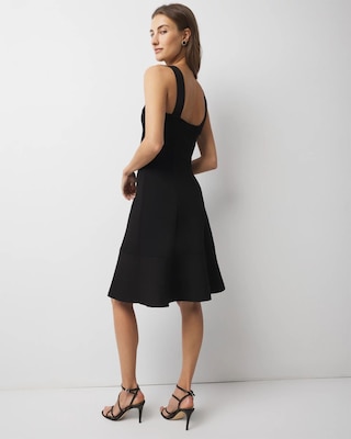 WHBM® FORME Square Neck Dress click to view larger image.