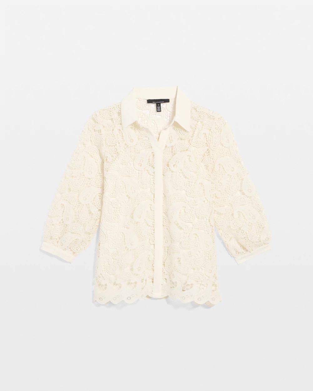 Paisley Lace Shirt