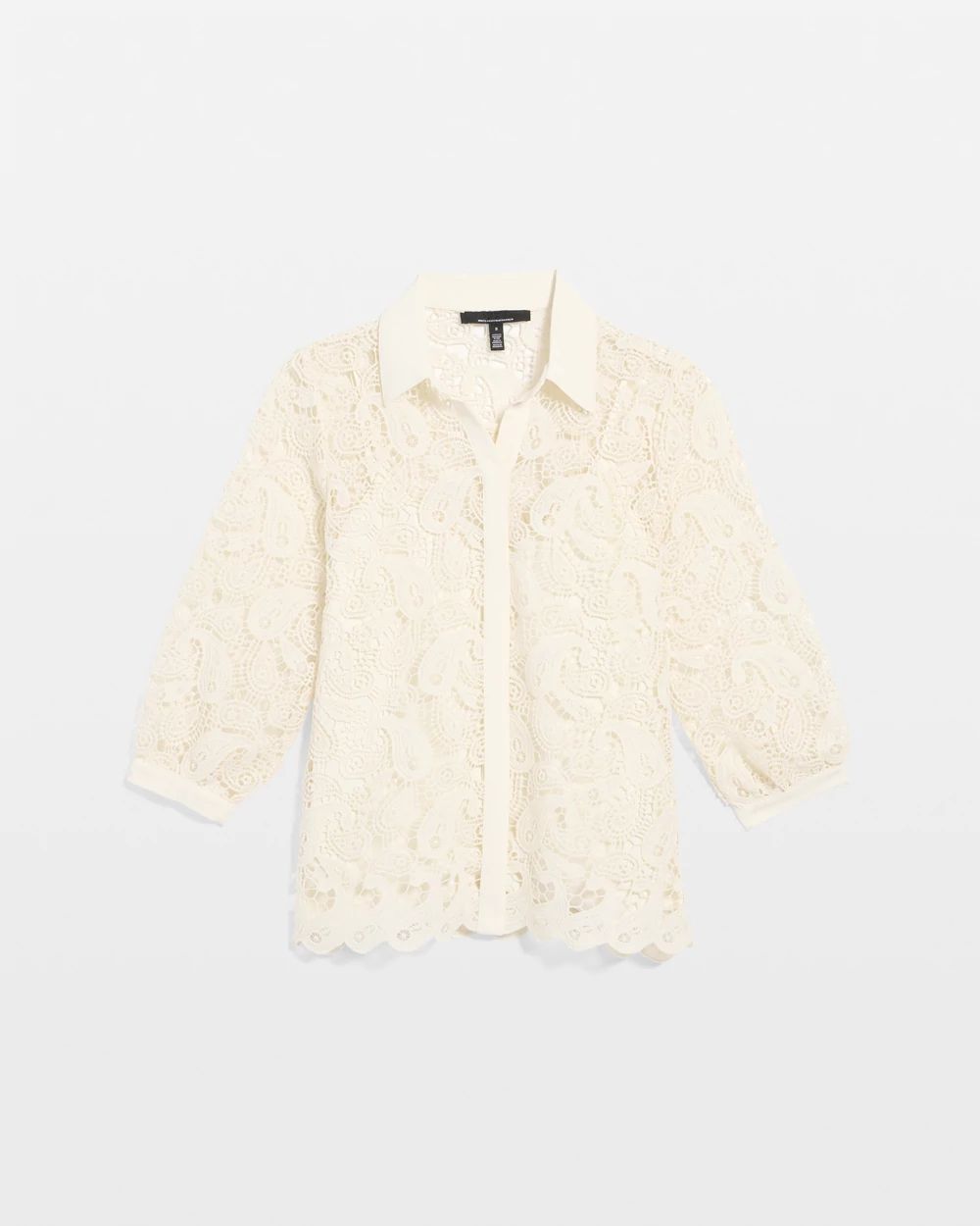 Paisley Lace Shirt