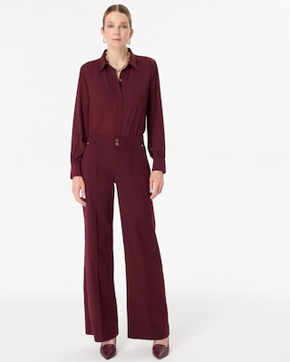 Pret High-Rise Wide-Leg Jean