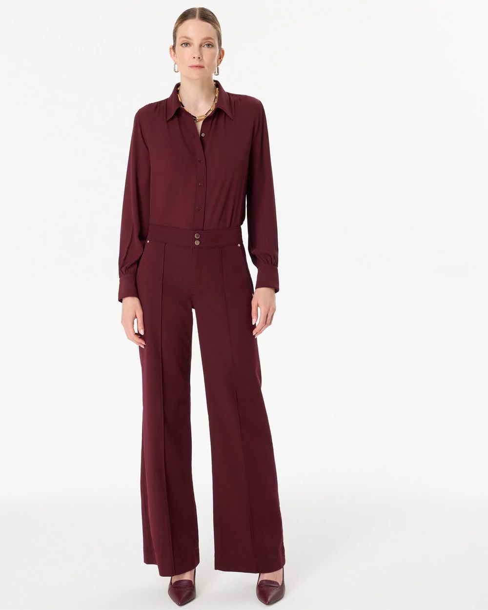 Pret High-Rise Wide-Leg Jean