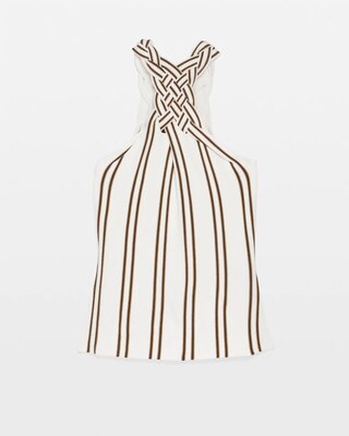 Striped Braided Halter