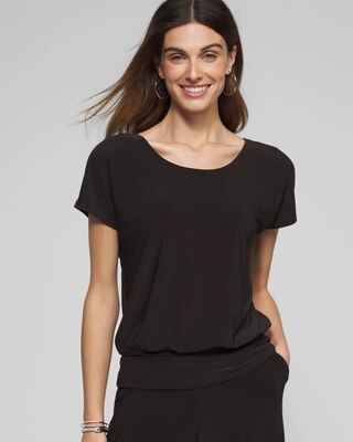 Outlet WHBM Knot Detail Dolman Top