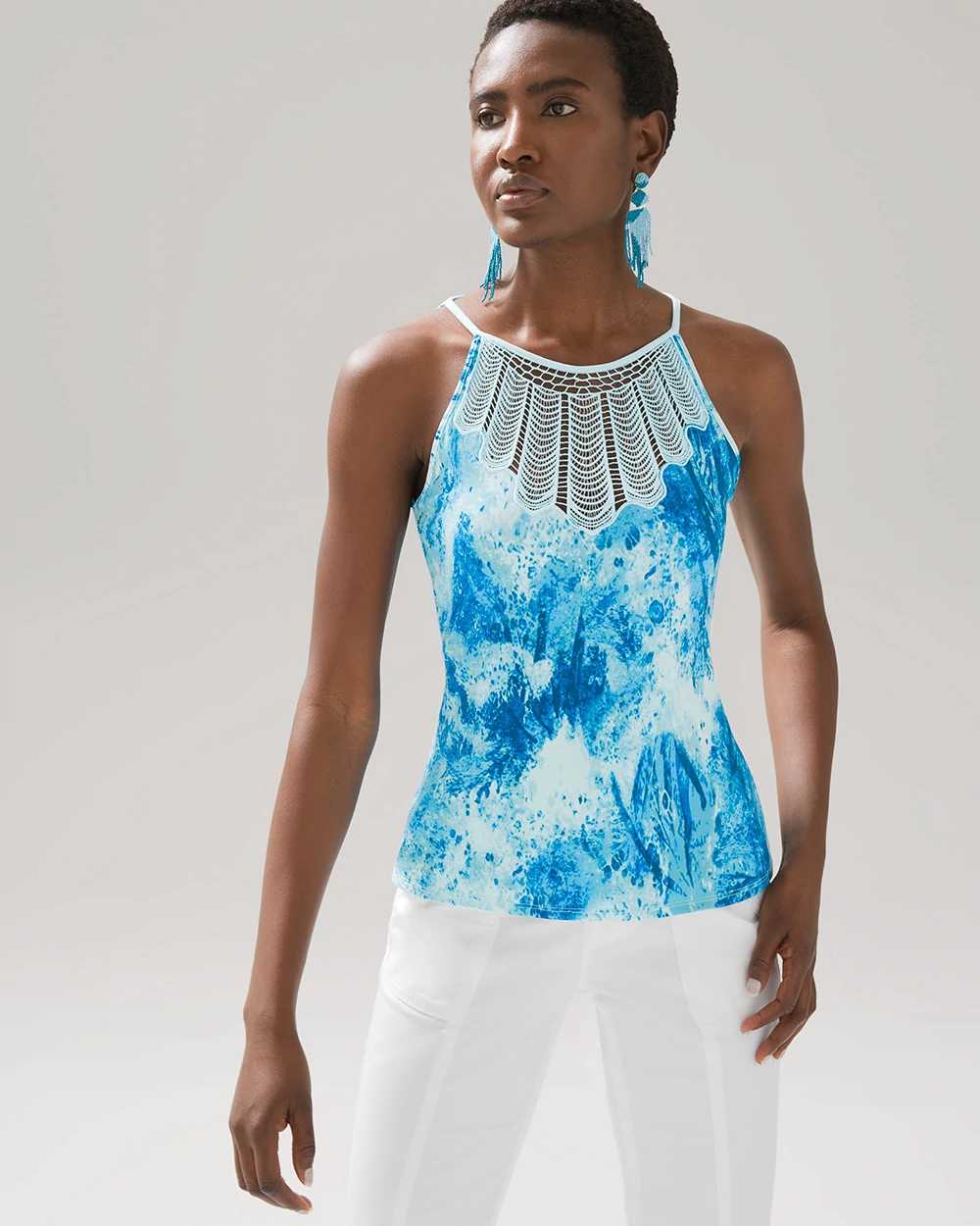 White house black market halter top top