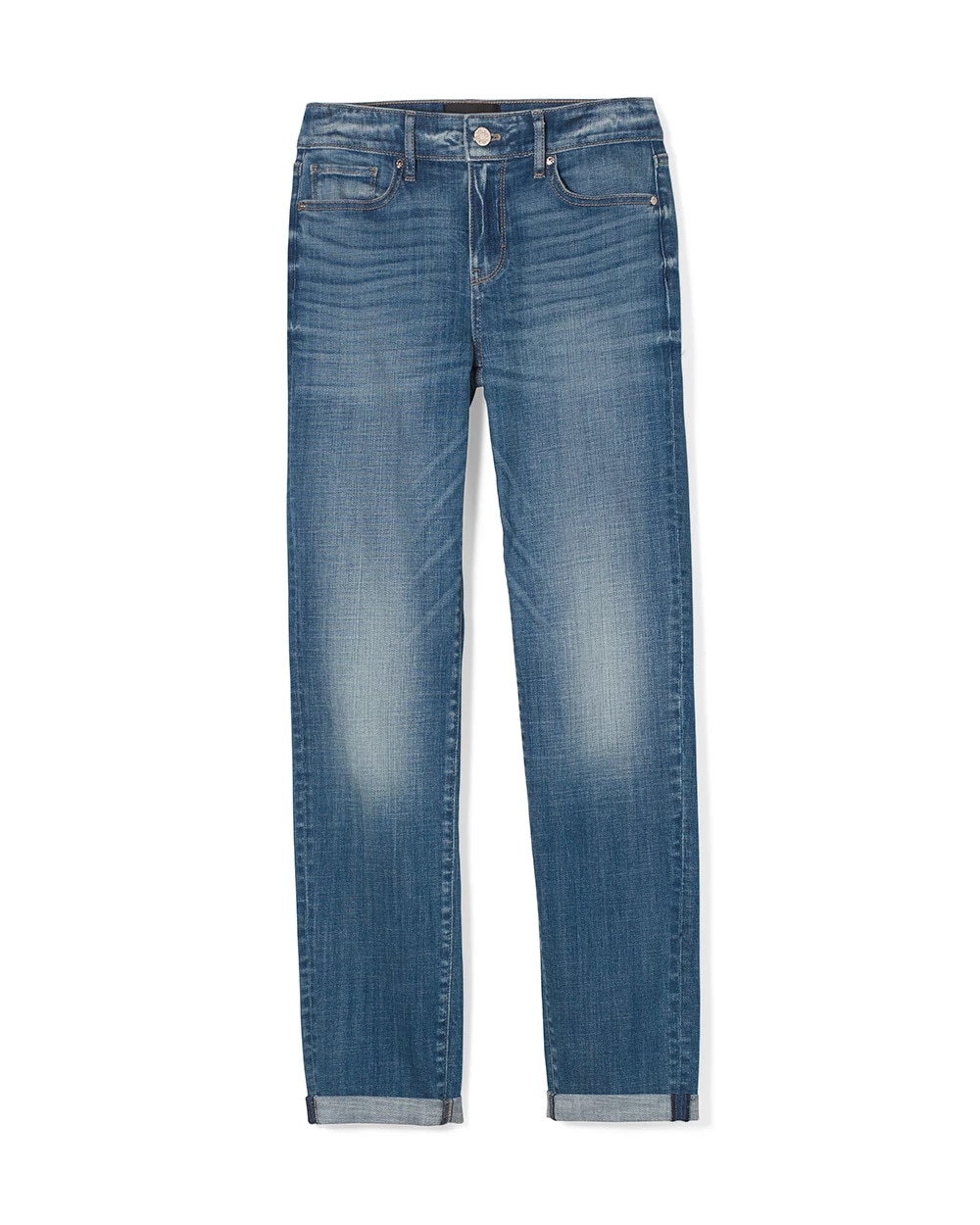 Mid-Rise Everyday Soft Girlfriend Jeans