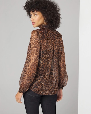 Leopard Print Lurex™ Shirt