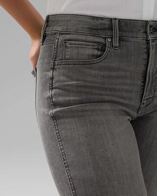 High-Rise Straight Jeans