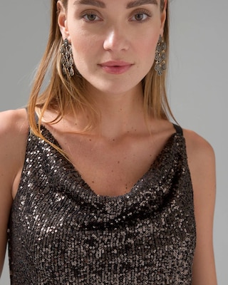 Sequin Tank Top