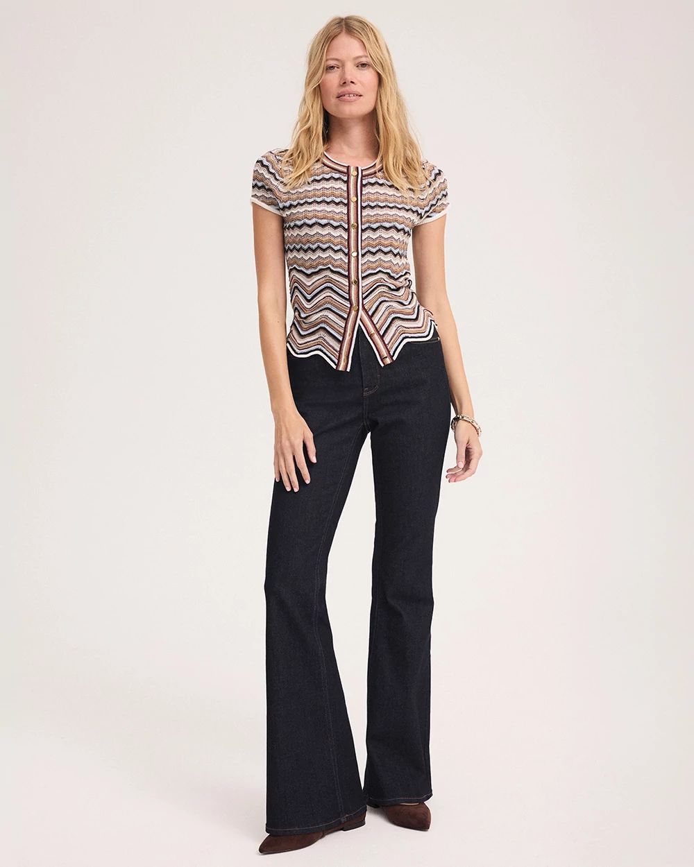 High-Rise Flare Jean