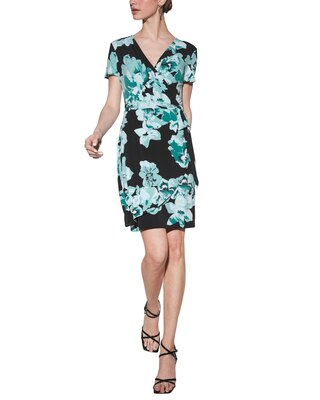 Outlet WHBM Faux-Wrap Dress
