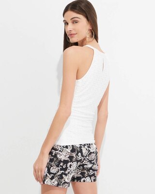 Outlet WHBM Pleated Halter Top