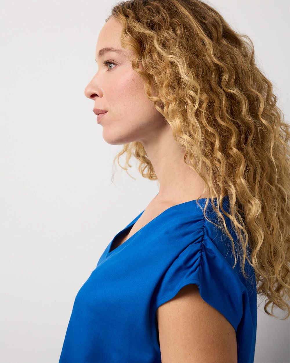 Smocked Waist Midi Dress click to view larger image.