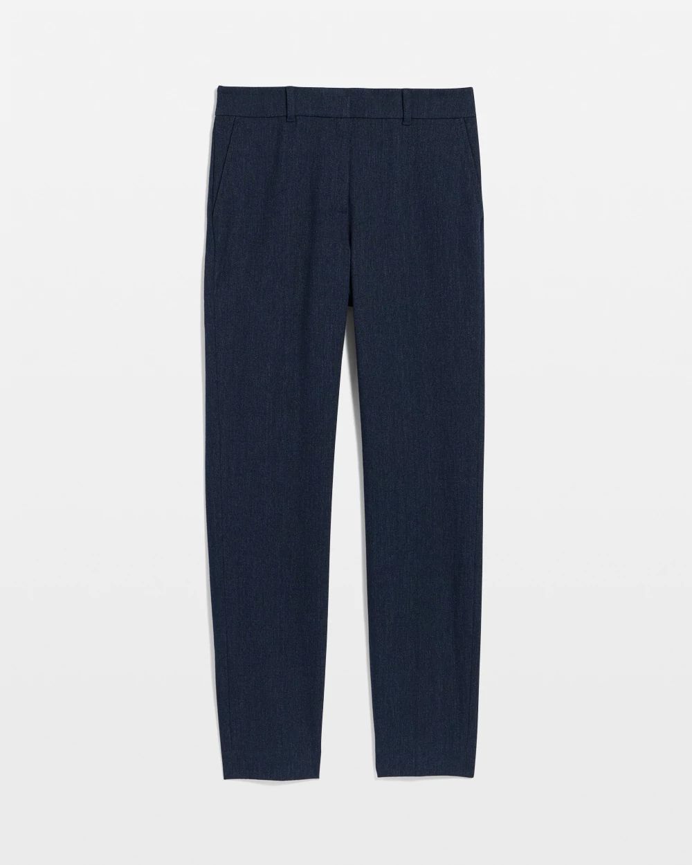 Denim-Look Elle Slim Ankle Pant
