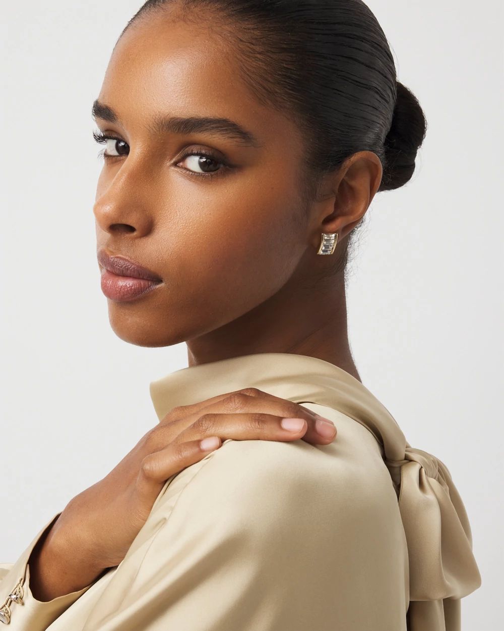 Convertible Drop Stud Earrings