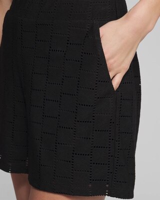 Outlet WHBM Eyelet Shorts