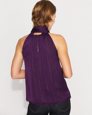 Tie Neck Halter Top click to view larger image.