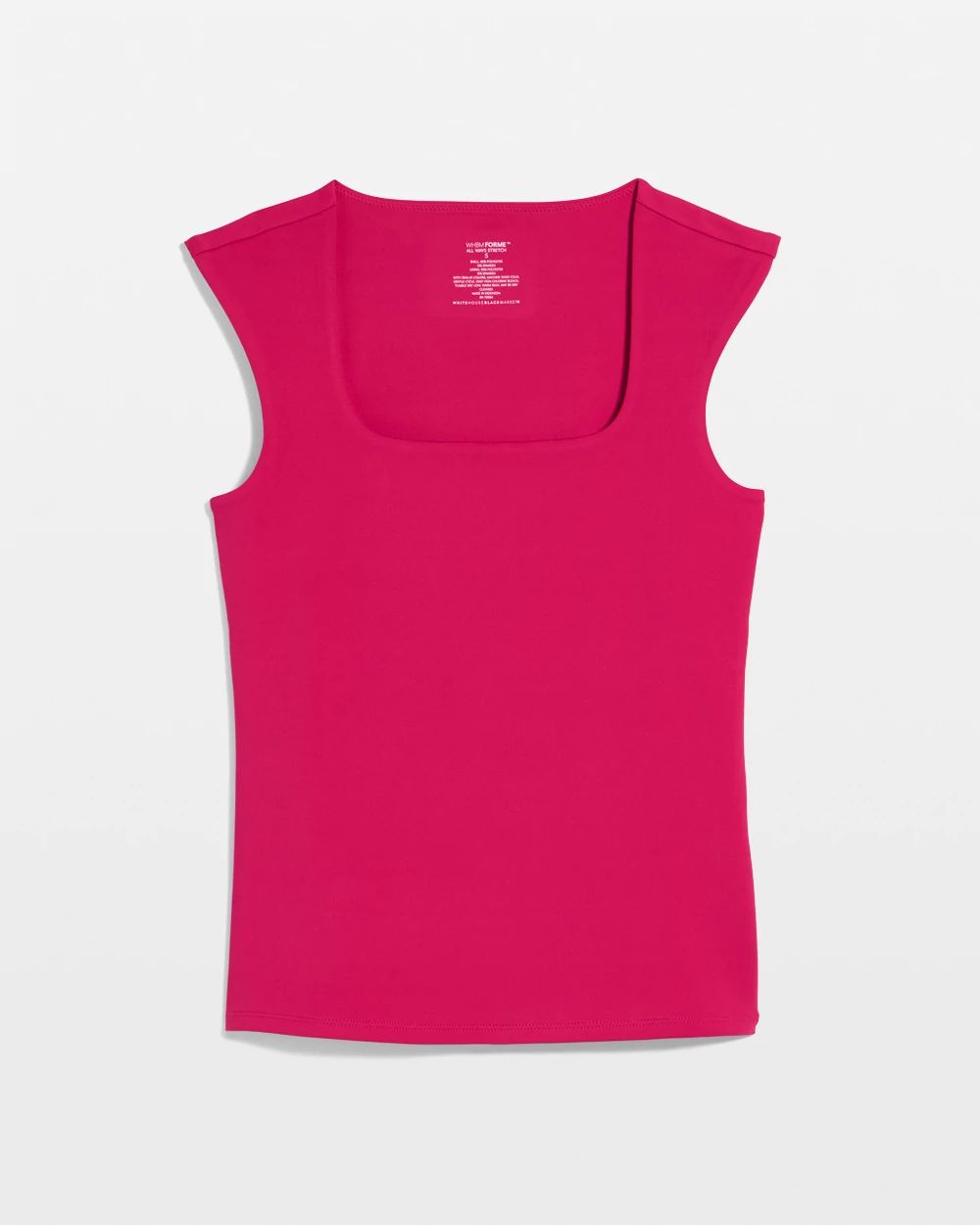 WHBM FORME™ All Ways Stretch Square Neck Top
