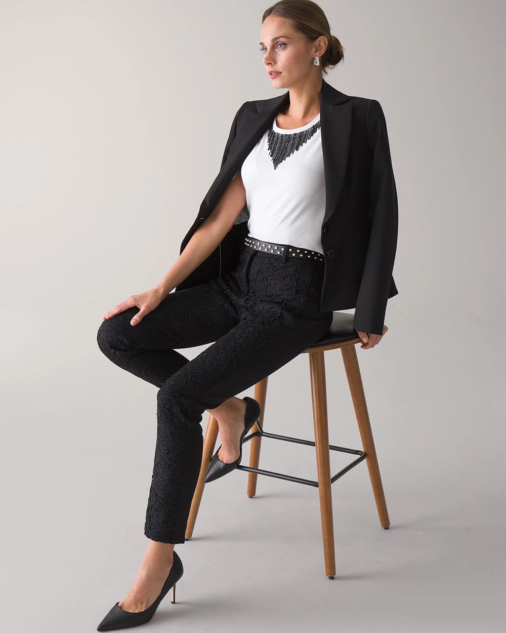 White house black market slim ankle pants outlet