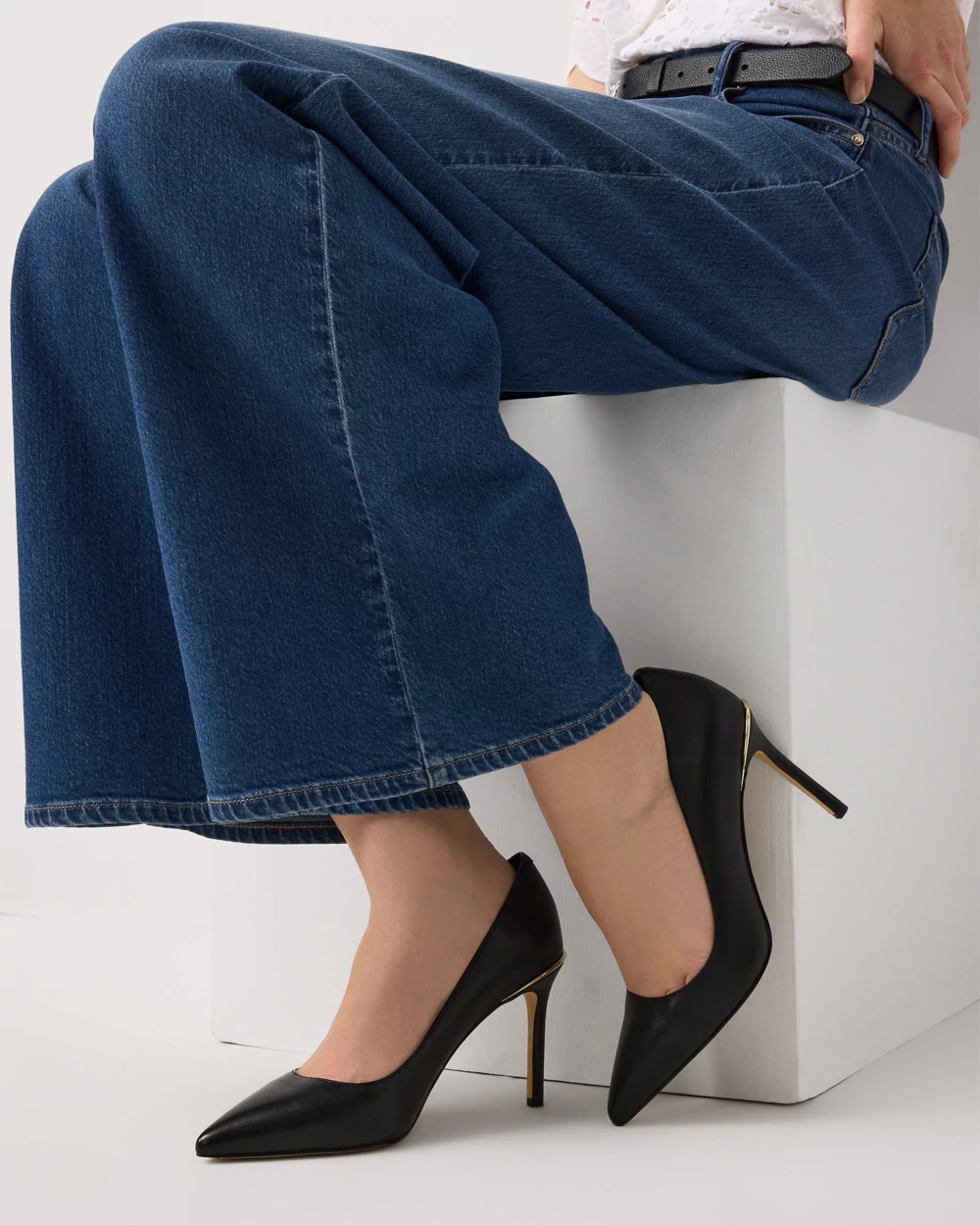 Leather Comfort Pump - image 1