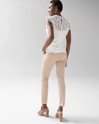 Sleeveless Lace Top