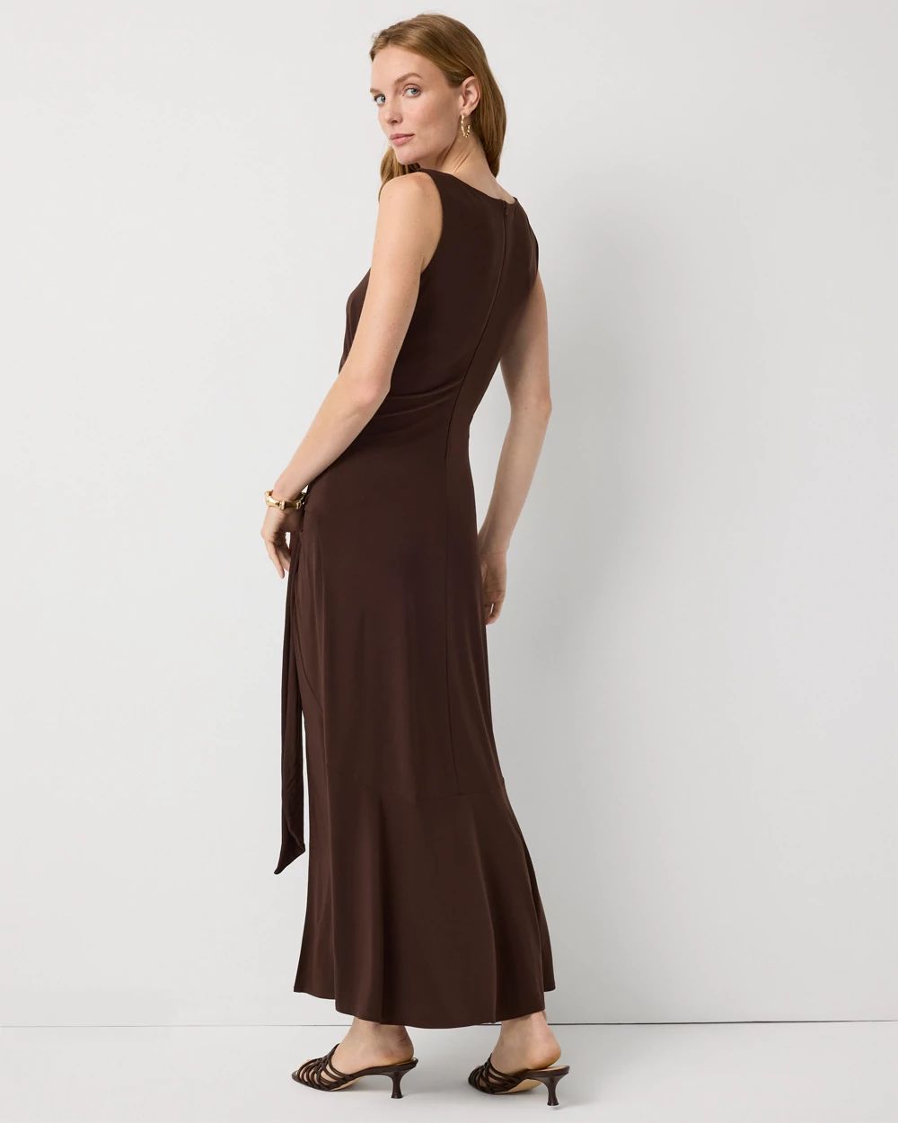 Sarong Midi Dress click to view larger image.