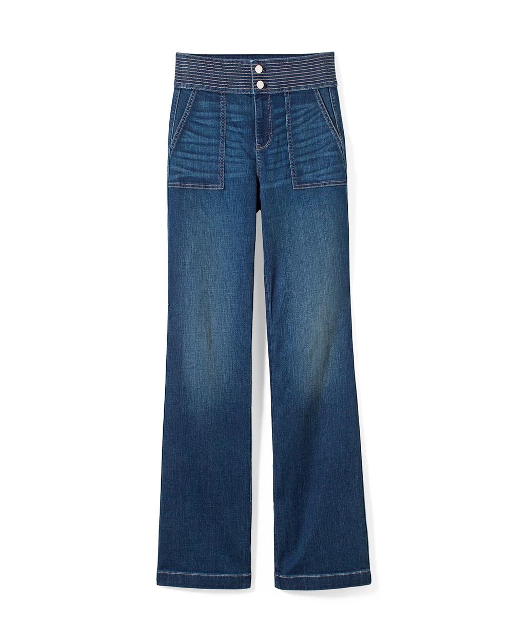 Extra High-Rise Everyday Soft Denim™ Trupunto Trouser Jeans click to view larger image.