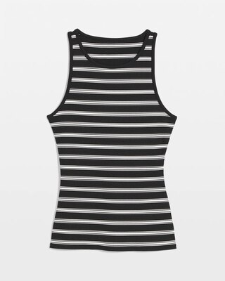 WHBM FORME™ Ribbed Stretch Tank click to view larger image.