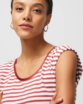 Sleeveless Scoop Tank