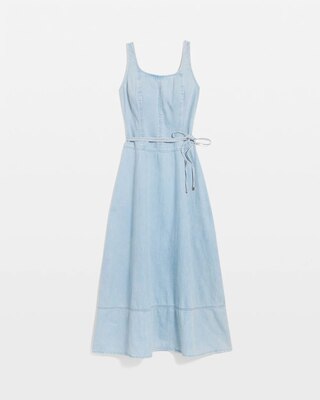 Featherweight Denim Maxi Dress click to view larger image.