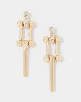 Pavé Links Earrings