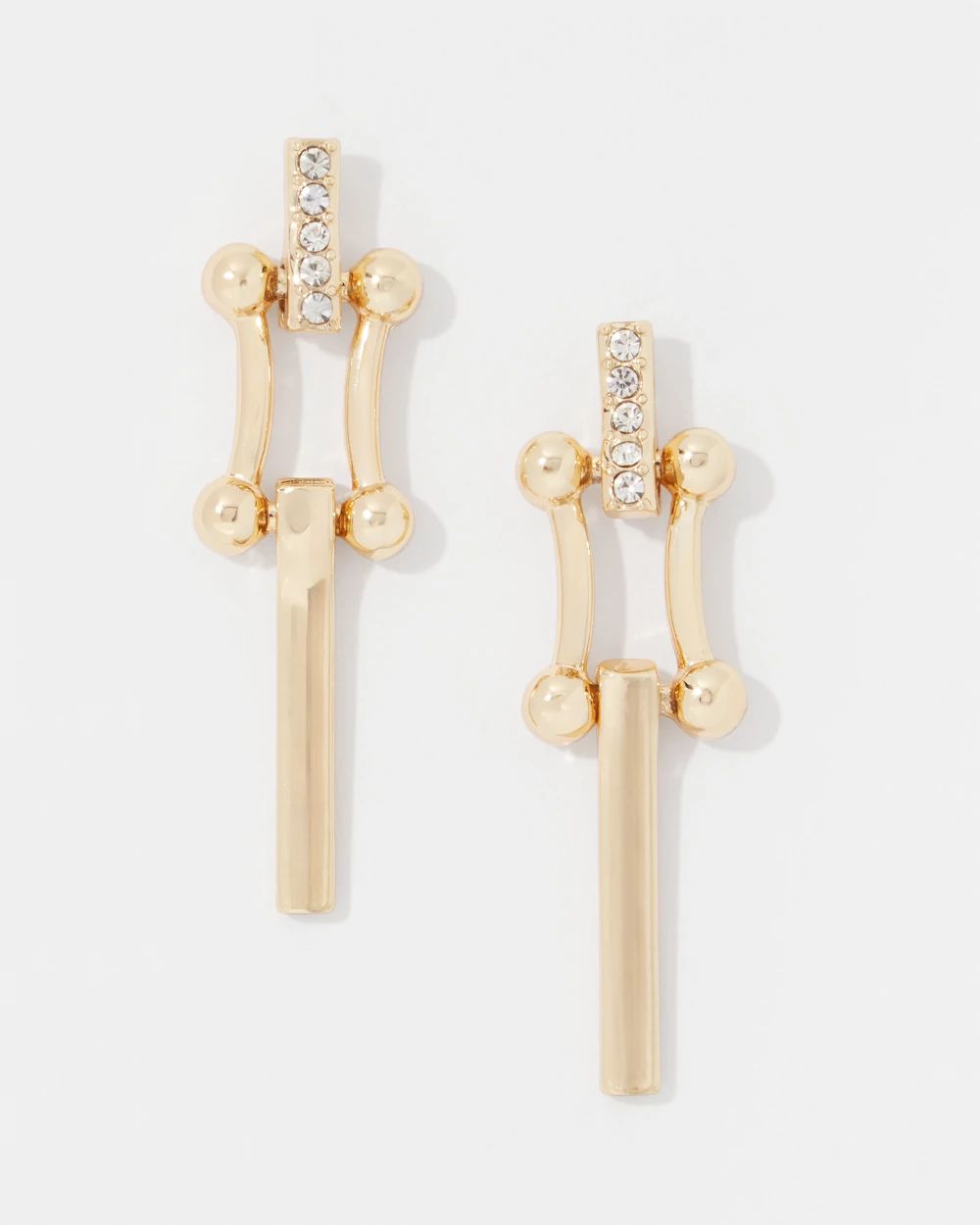 Pavé Links Earrings