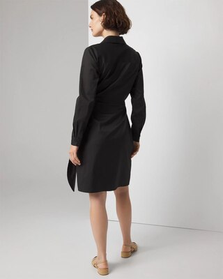 Long Sleeve Wrap Dress