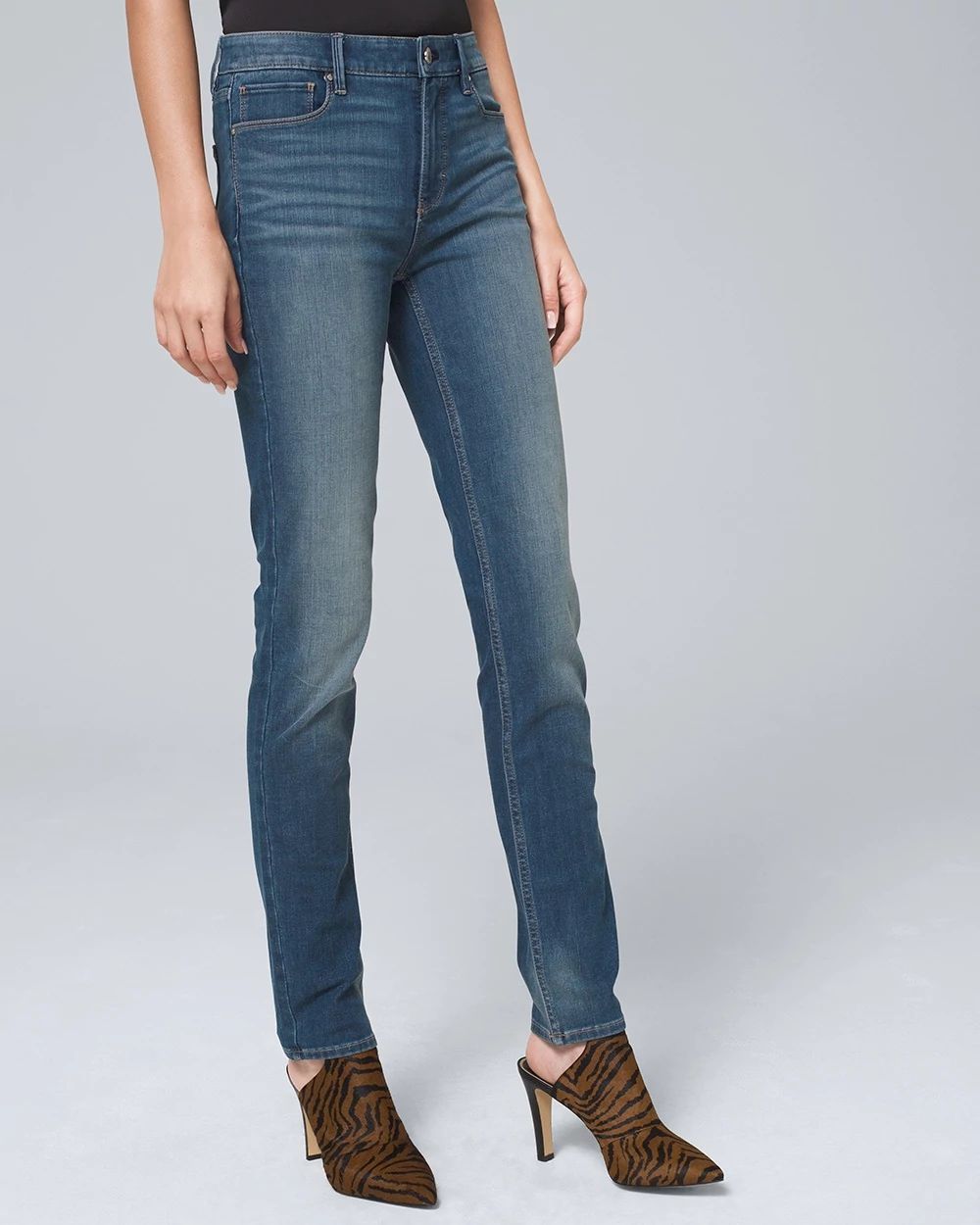 Curvy High-Rise Sculpt Slim Jeans