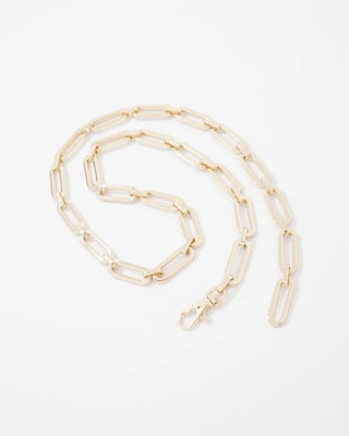 Elongated Chain Link Belt click to view larger image.