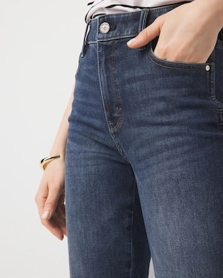 Curvy High-Rise Straight Jeans click to view larger image.
