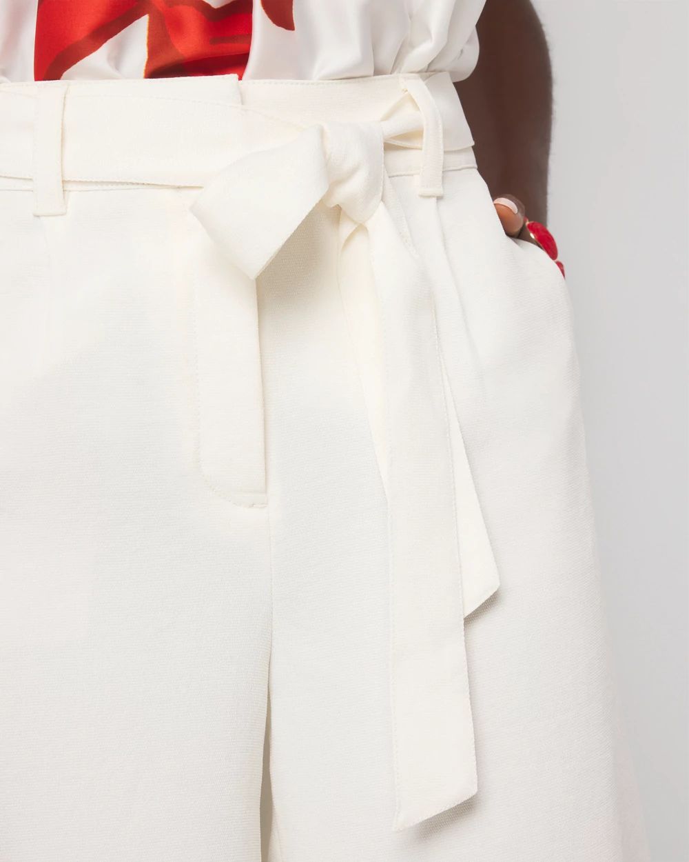 Extra High-Rise Belted Bermuda Short