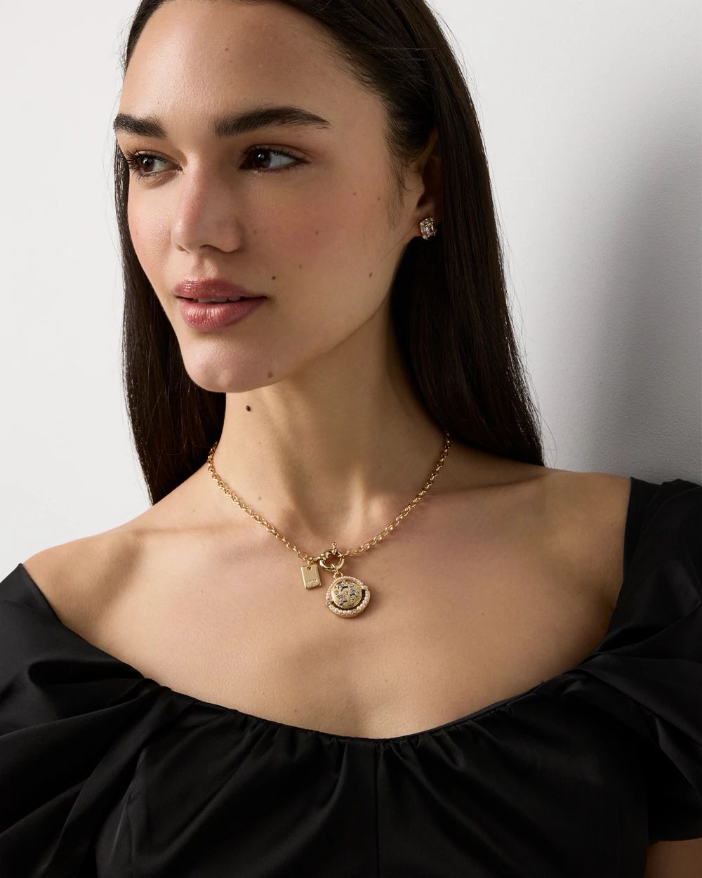 Coin Pendant Necklace