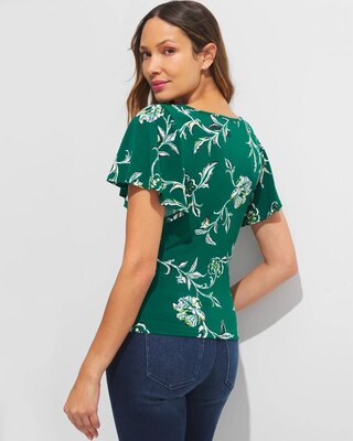 Outlet WHBM Ruched Tee