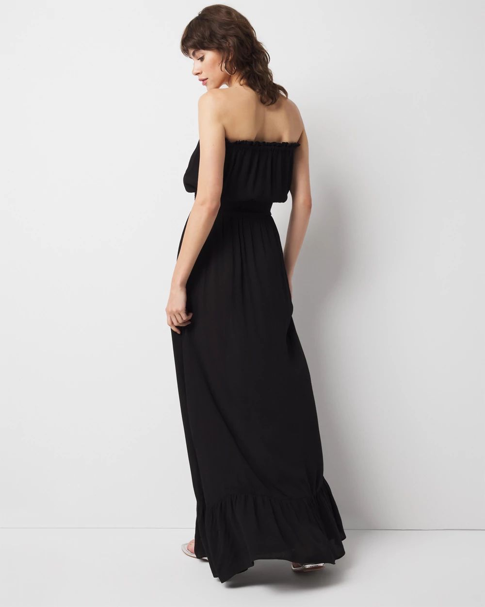 Strapless Maxi Coverup