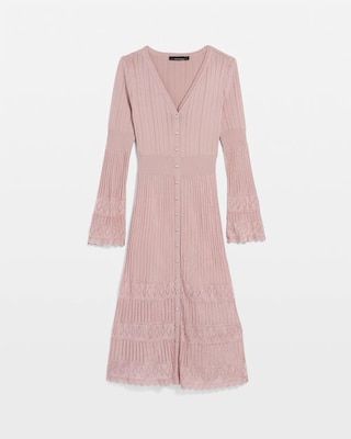 Button-Down Sweater Dress click to view larger image.