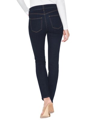 Outlet WHBM Horsebit Mid-Rise Slim Ankle Jeans